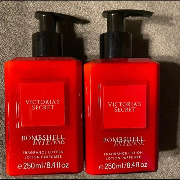 TWO Victoria’s Secret bombshell intense lotion